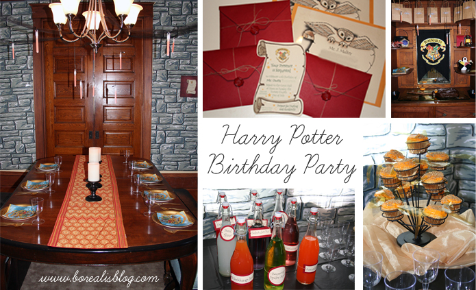 Harry Potter Birthday Banner