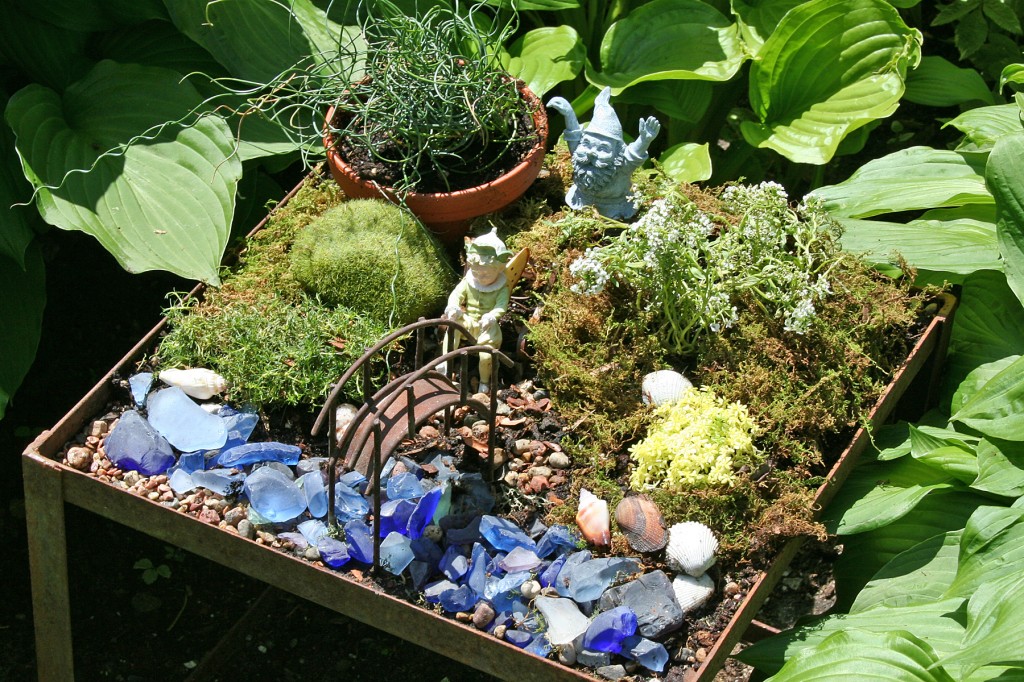 Noah's fairy garden