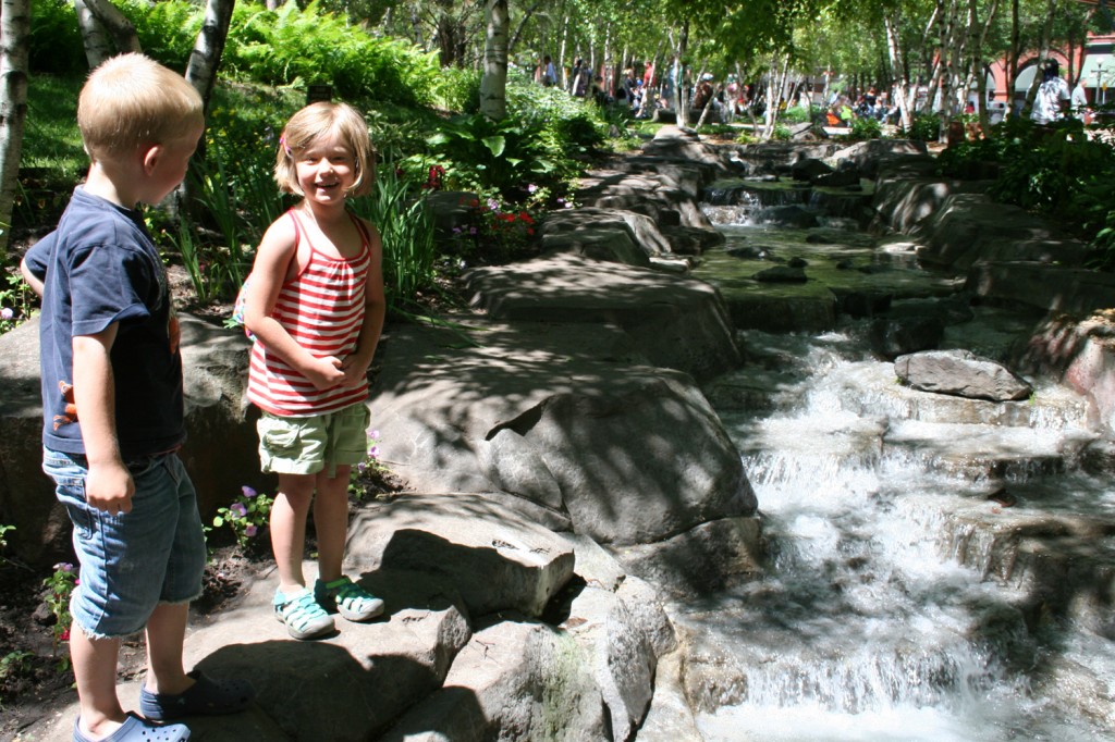 Stream in Mears Park