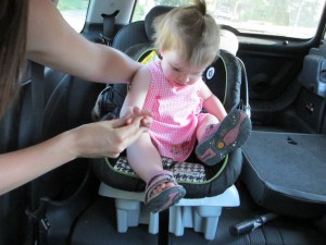 carseats and Mini Coopers