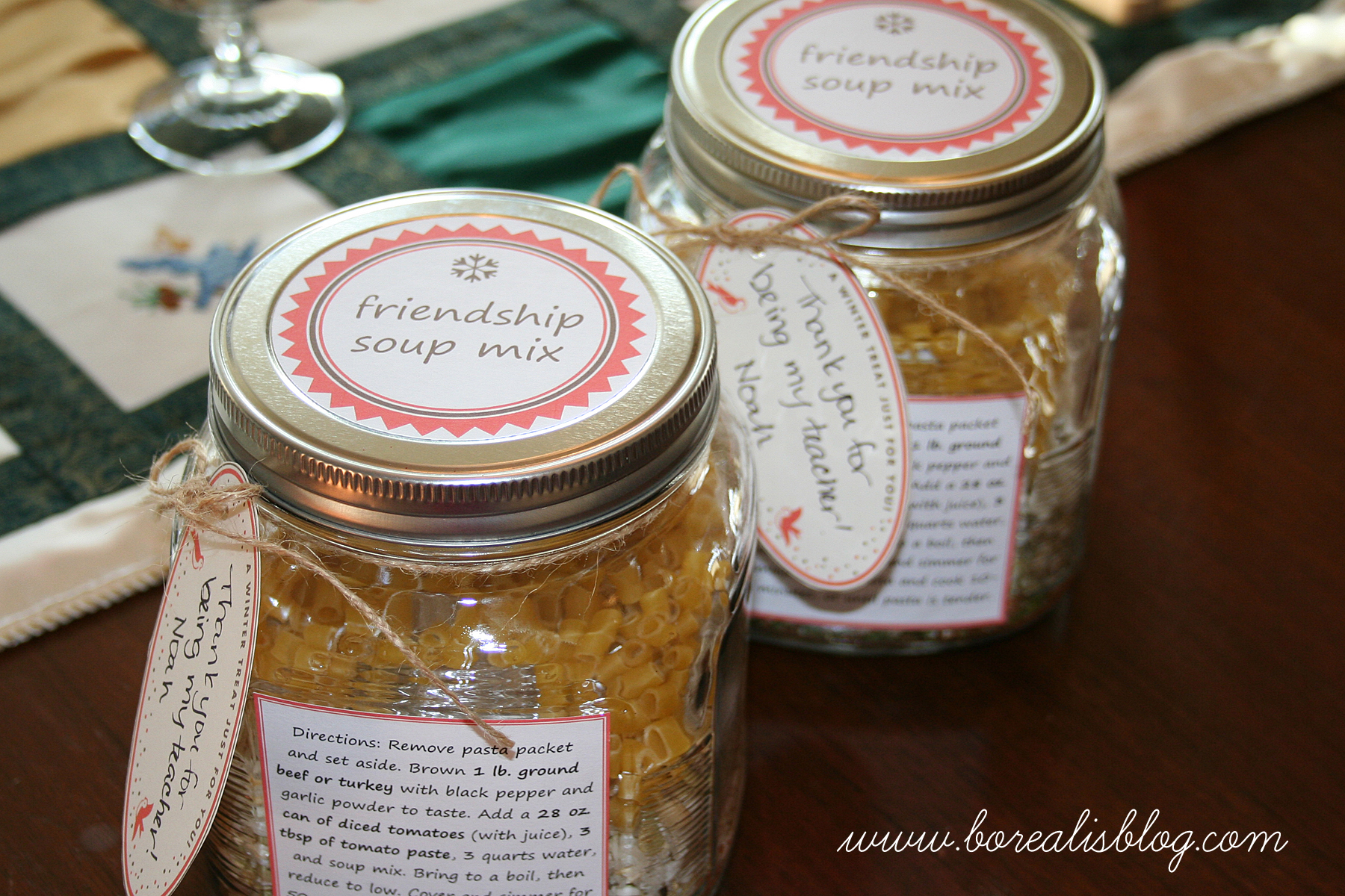 Friendship Soup Mix in a Jar - Attainable Sustainable®