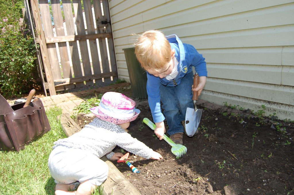 gardening with toddlers