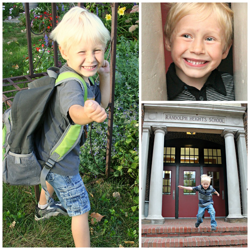 Noah first and last day of kindergarten