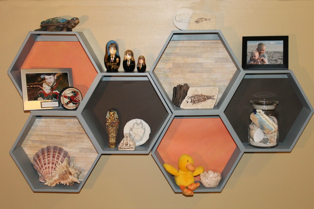 hex shelves