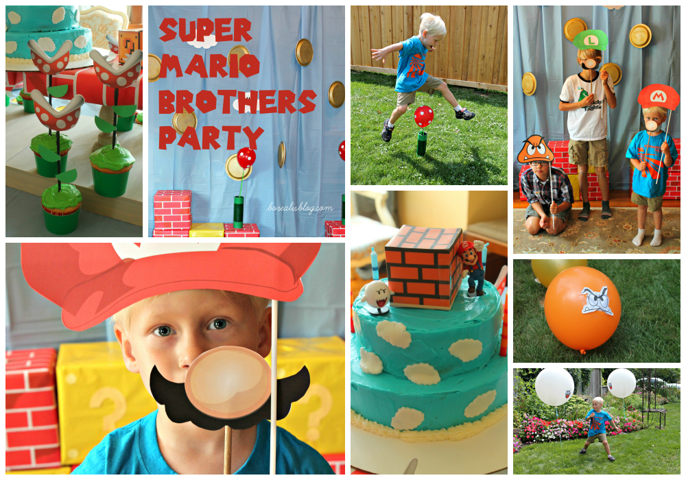 Super Mario Brothers Birthday Party