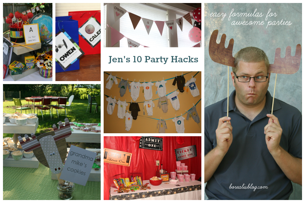 Jen's 10 Party Hacks -- Borealis