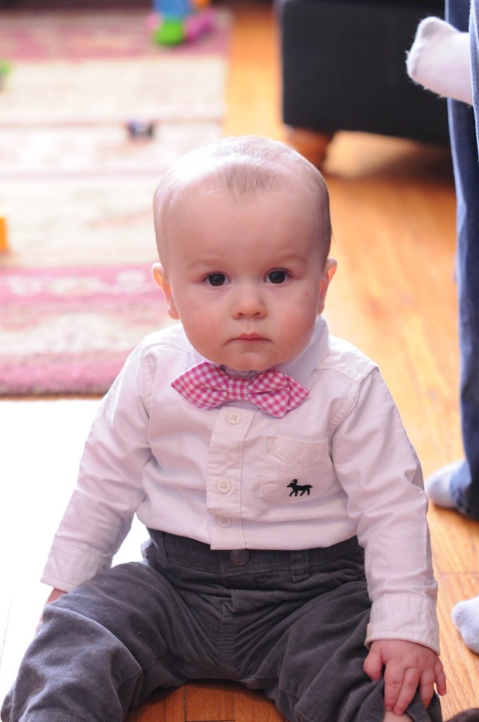 baby in bowtie