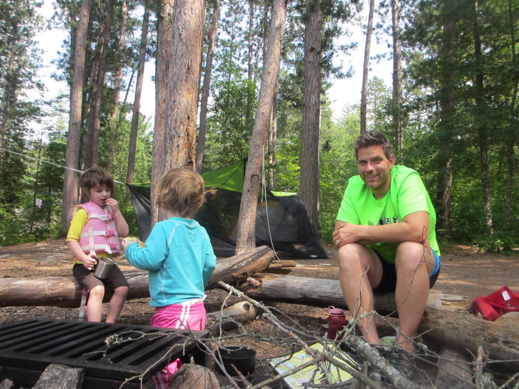 Slim Lake campsite