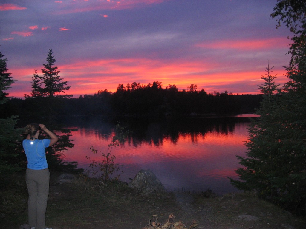 bwca sunset