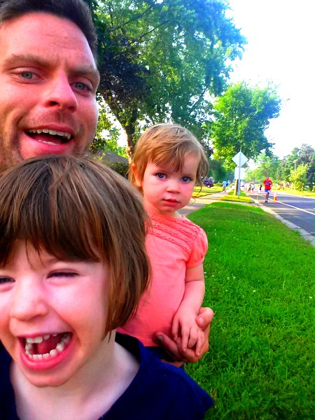 Family at mile 11