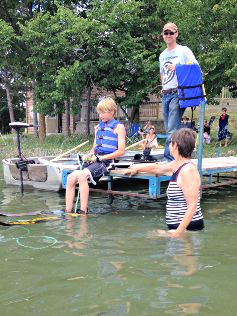 Owen starts off dock