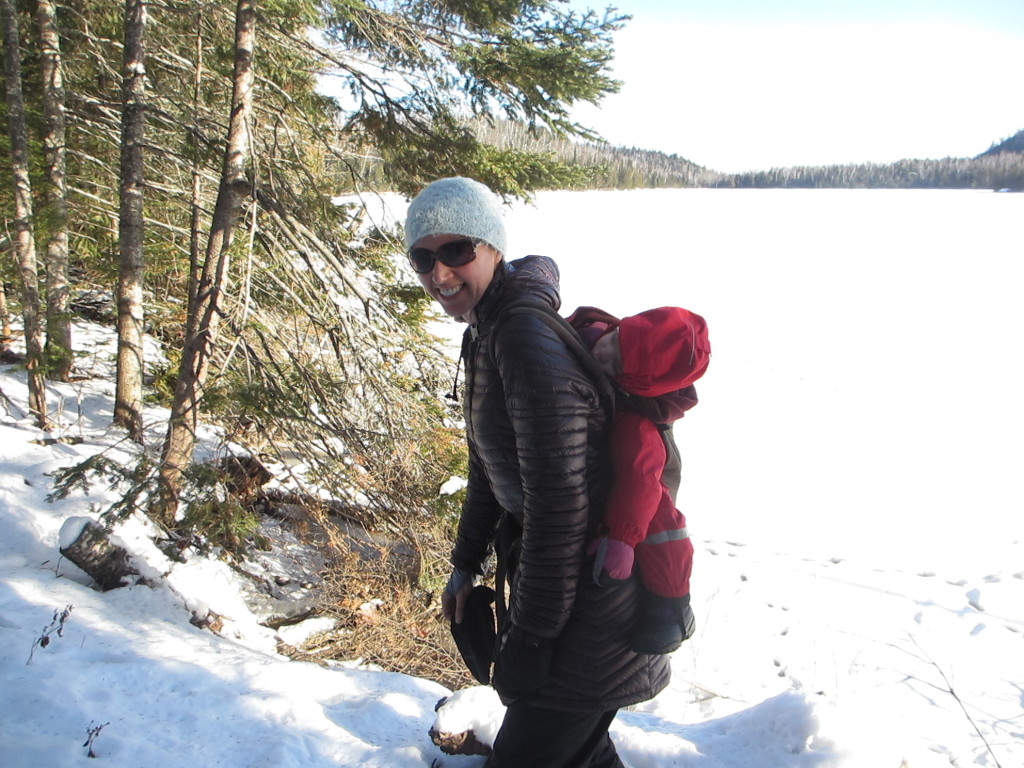 Hiking with a toddler at Tettegouche State Park