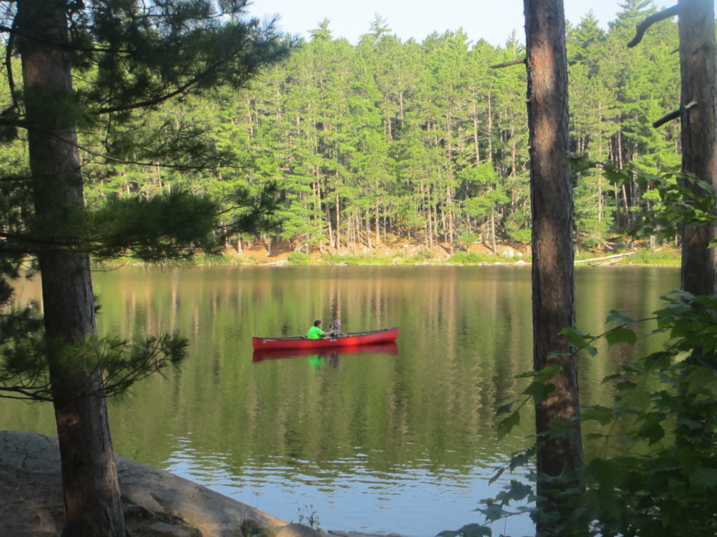 paddling north of Ely